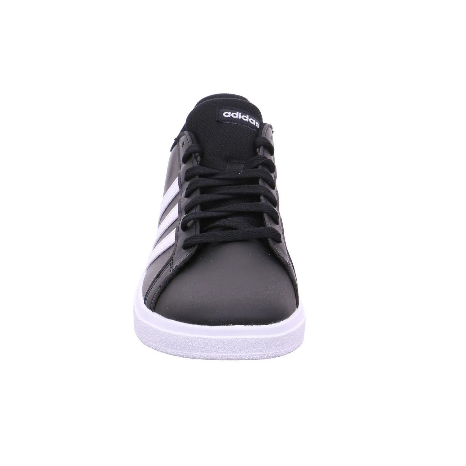 ADIDAS Kinder Sportschuh Schwarz Lederimitat