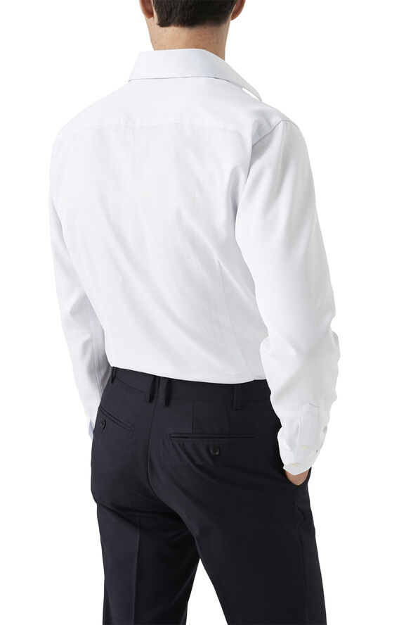 ETON Contemporary Fit Light Blue Signature Twill Shirt Lyseblå