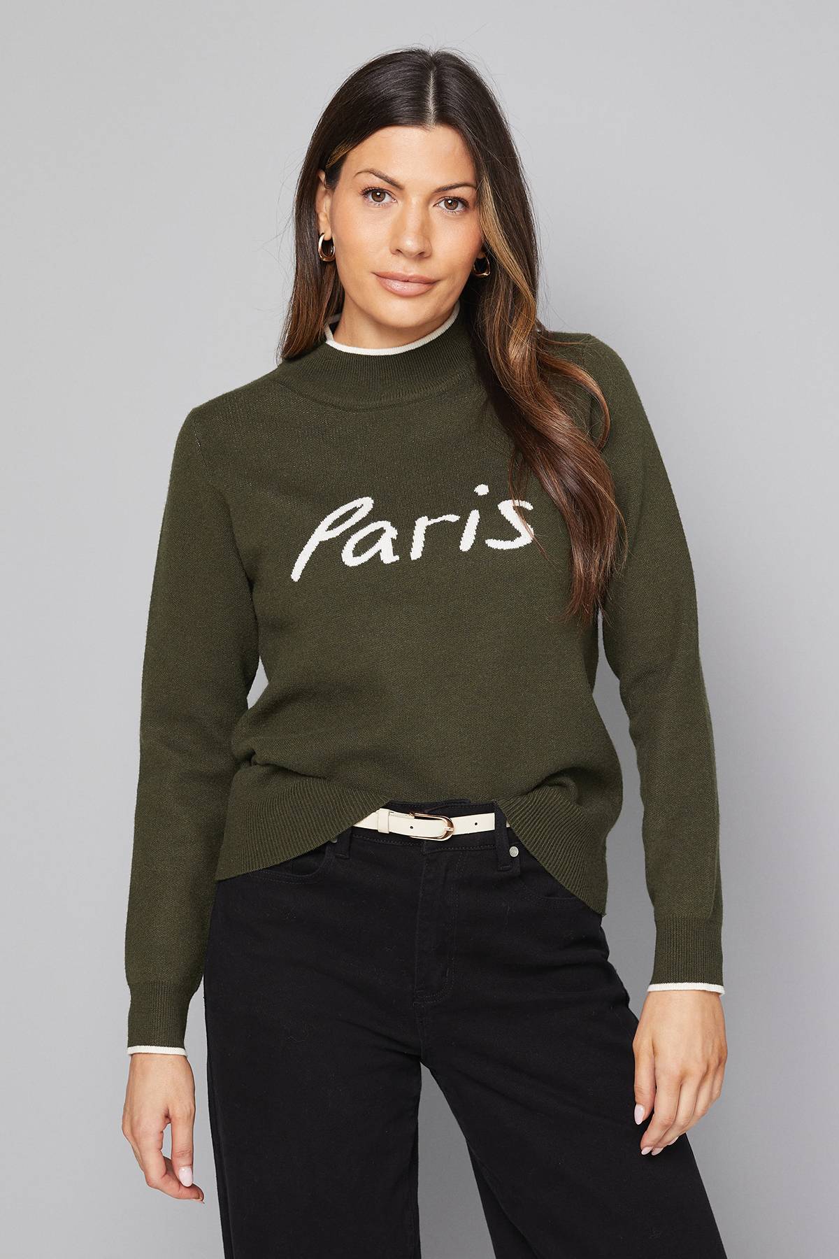 Wallis synthétiquell Col Rond Paris