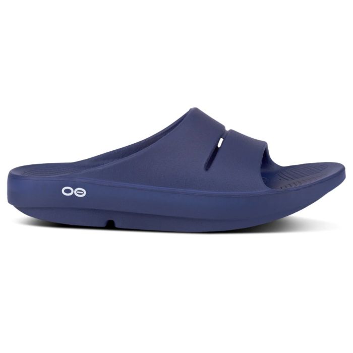 Oofos Unisex Recoverysko Ooahh Slide Sandal Blå