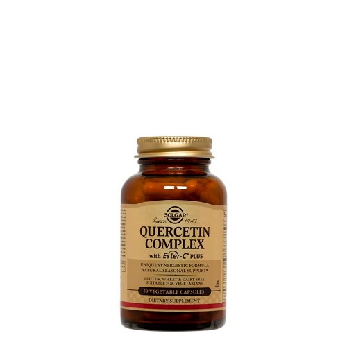 Solgar Complexo de Quercetina 20mg 50 cápsulas