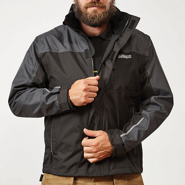 Veste imperméable noire Dewalt taille XL