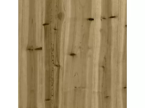 Repose-pied de jardin 120x80 cm bois de pin imprégné