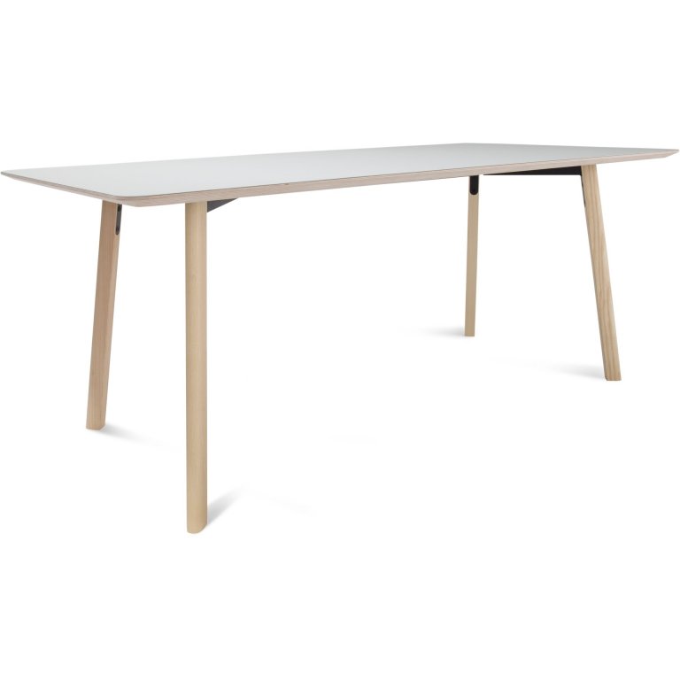 Modulor Tisch Y6 Holz Esche natur 10°
