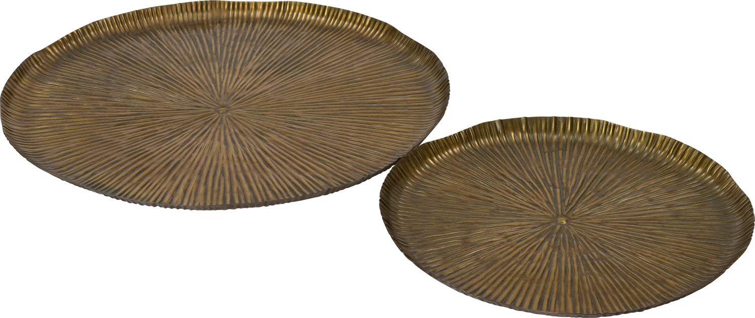 Intratuin decoratiebord Hilga messing D 40 H 3 cm