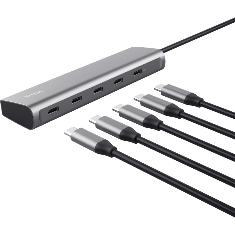 Trust Halyx USB 3.2 Gen 1 (3.1 Gen 1) Type-C Argent