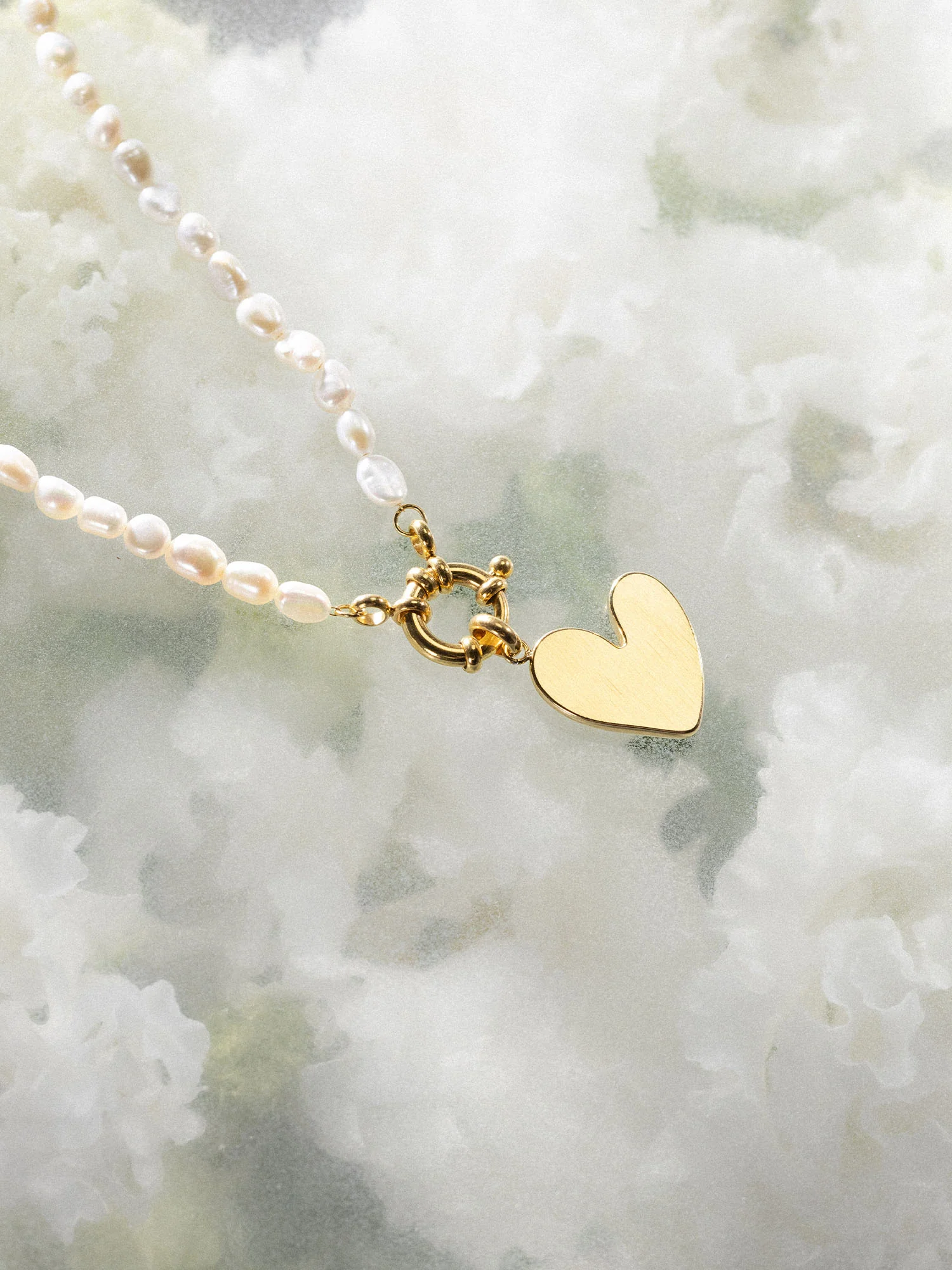 Charm Kette mit Perle