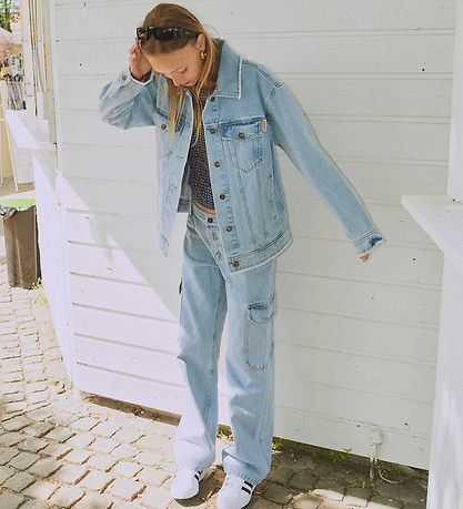 Designers Remix Jeansjacke - Miles Oversized - Light Denim