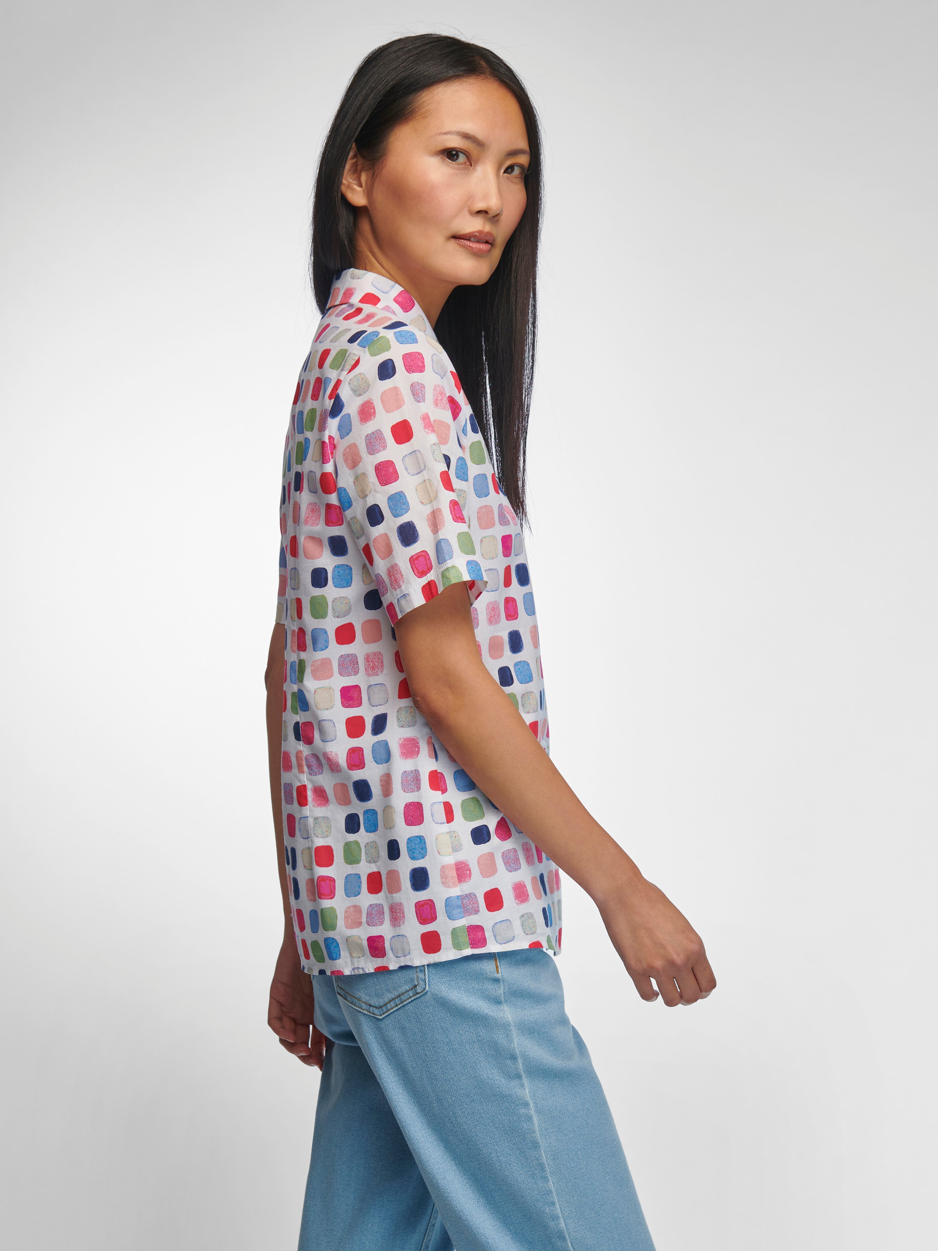 Bluse mit 1/2-Arm