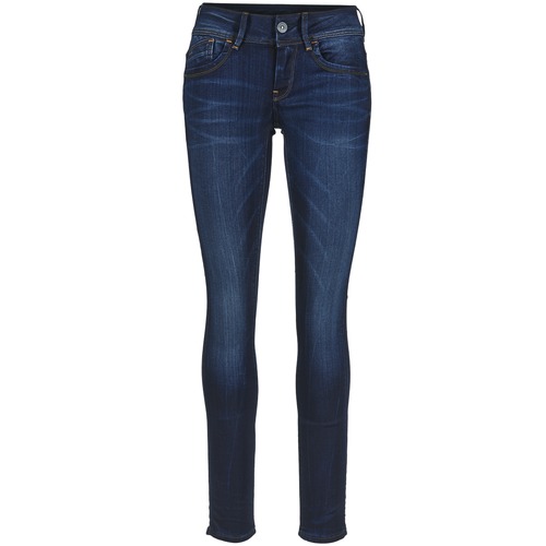 G-Star Raw - LYNN MID SKINNY - Bleu