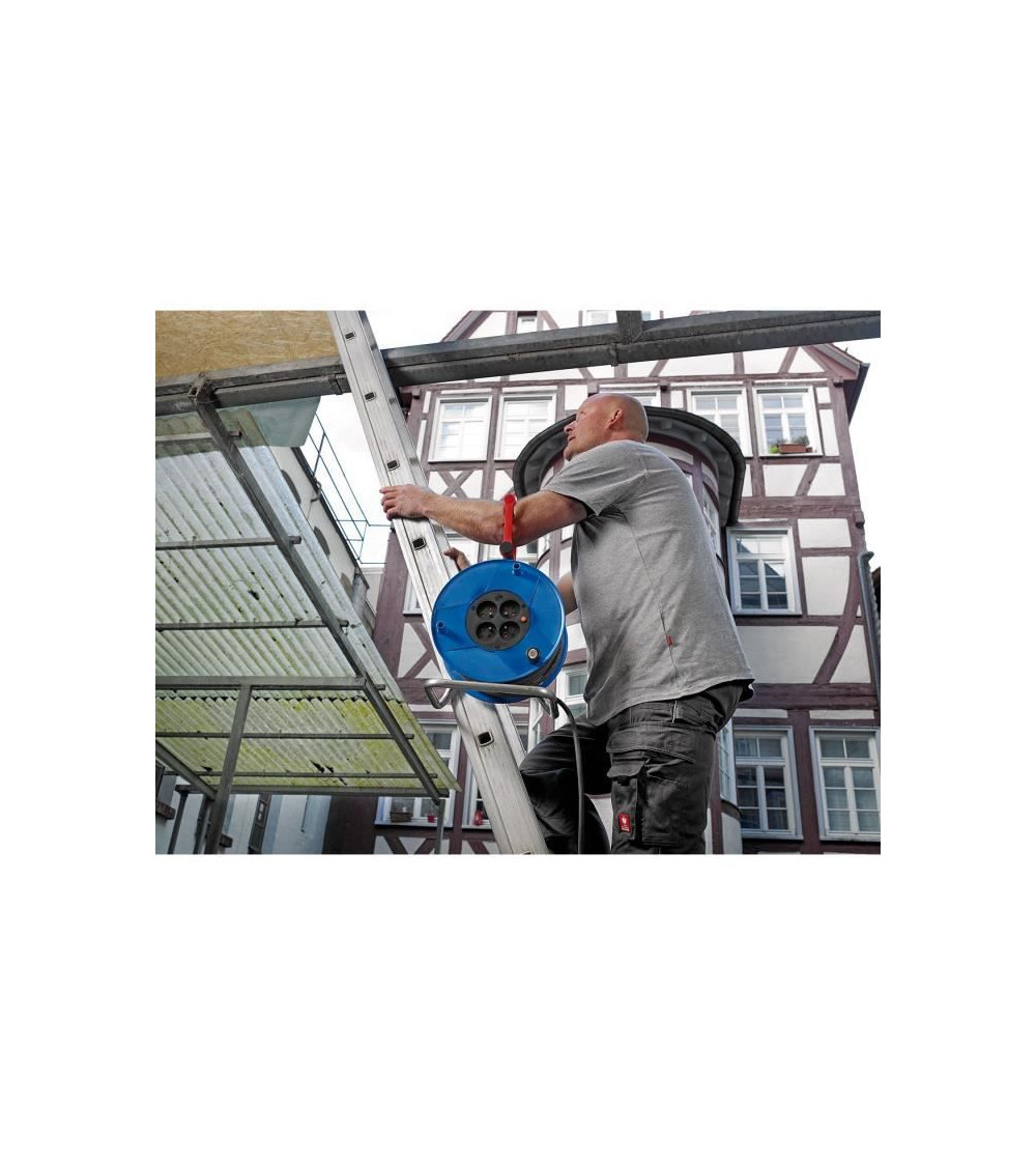 Brennenstuhl enrouleur de câble standard s 25m (cablepilot), fabrication française