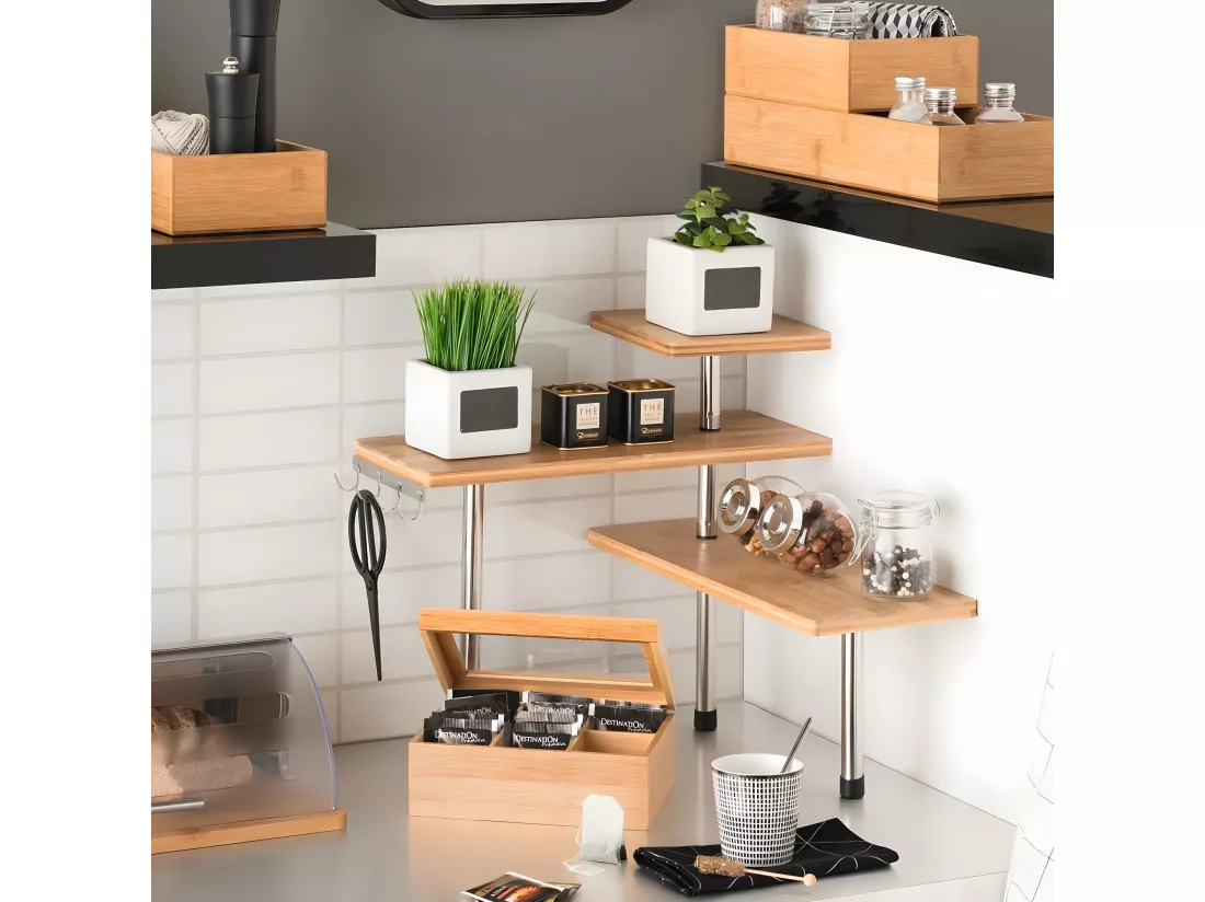 Etagère d'Angle Cuisine 