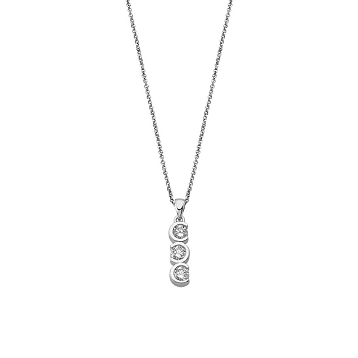 Collier Lotus Silver Collection Pure Essential
