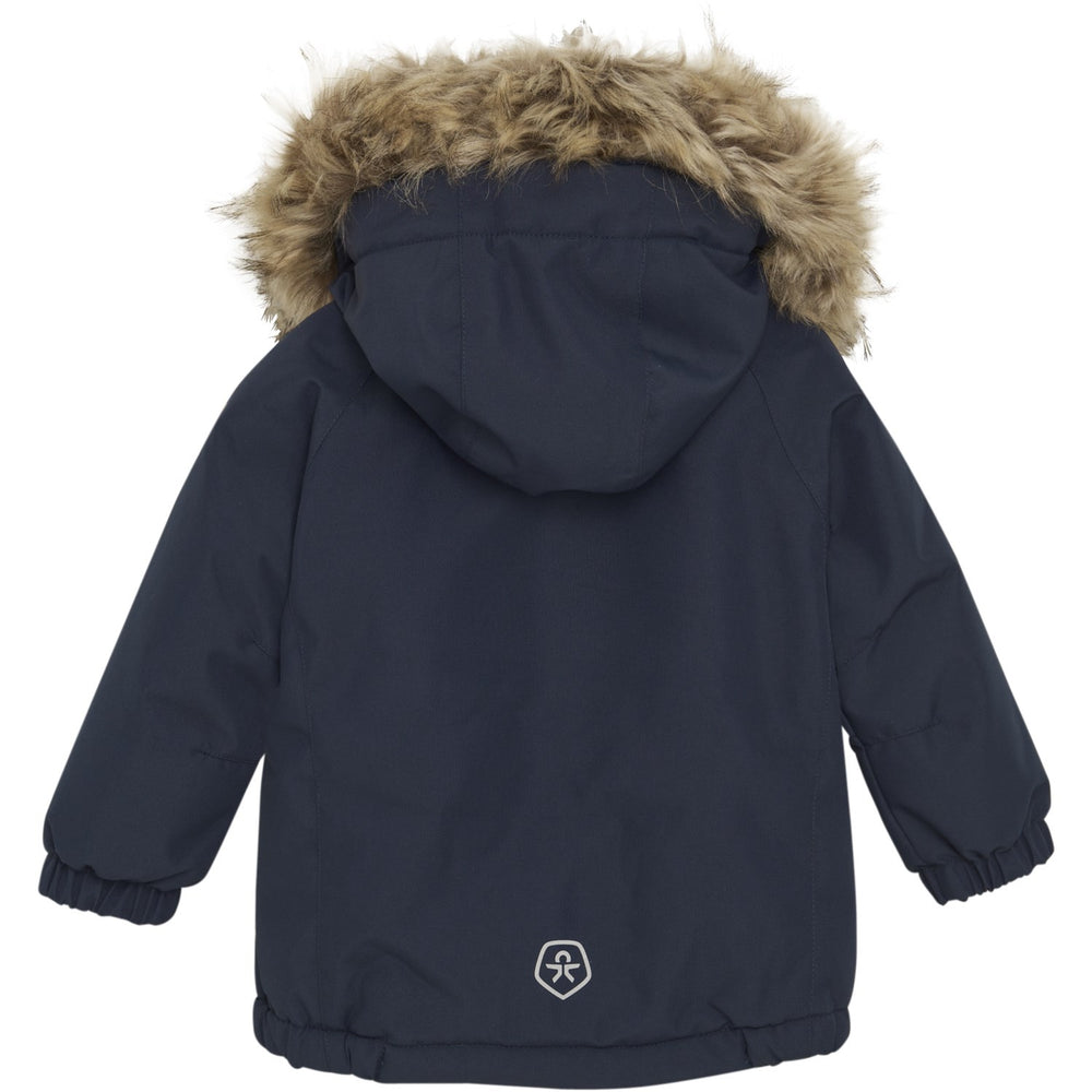 Køb Color Kids Total Eclipse Baby Parka W. Fake Pels