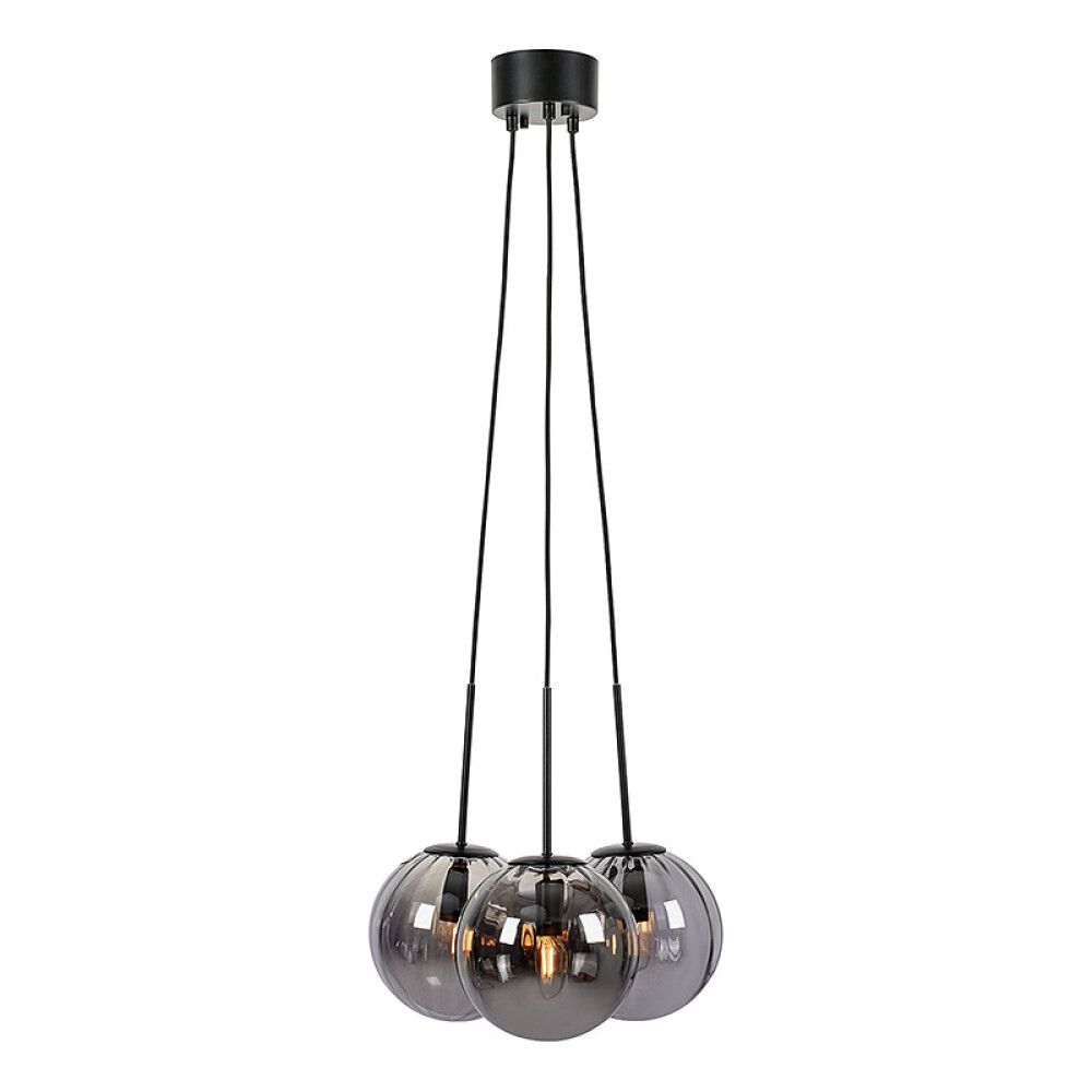 TAKLAMPE MARKSLJÖD SMOKE GLASS