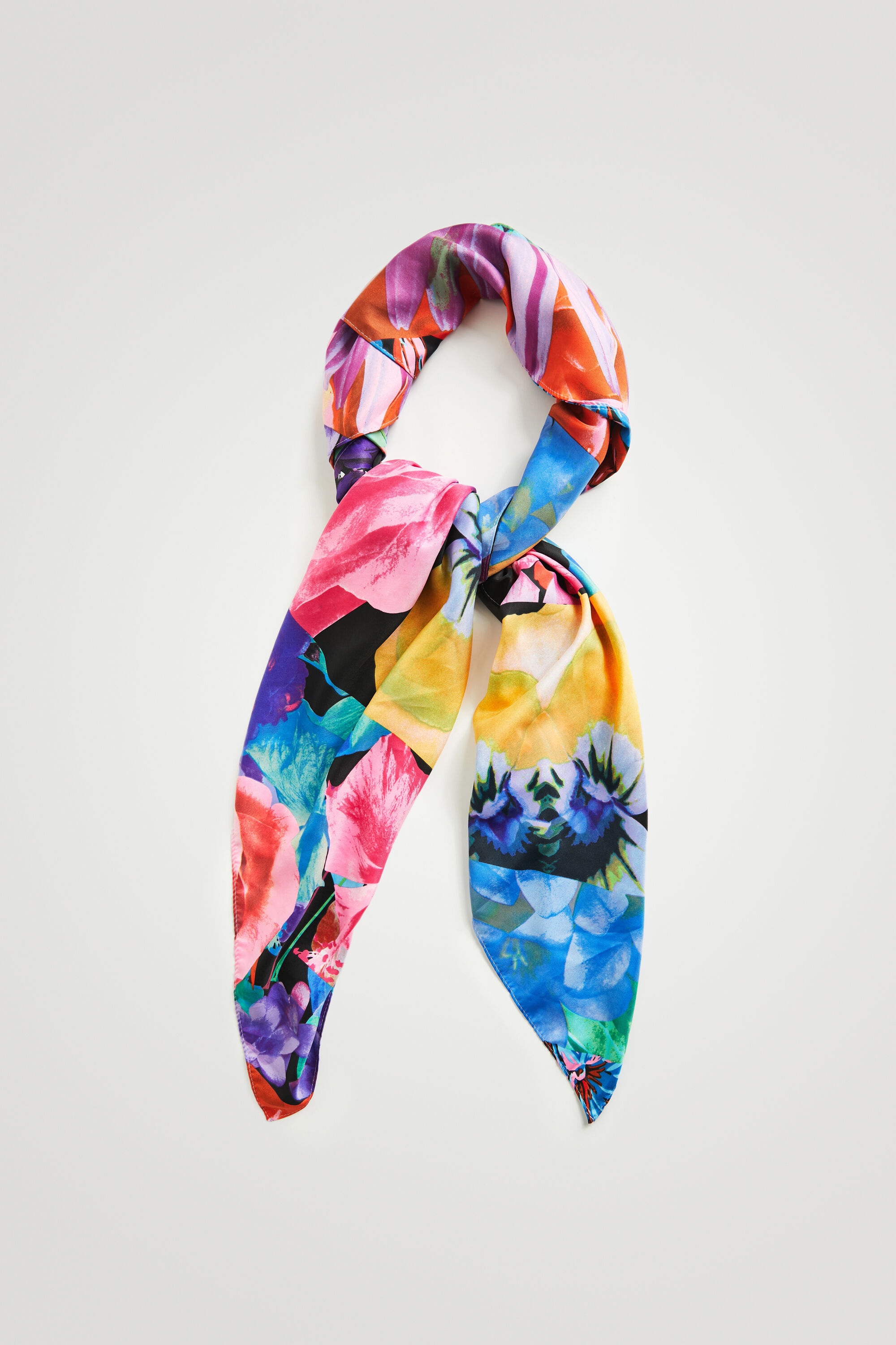 Foulard numérique patchwork