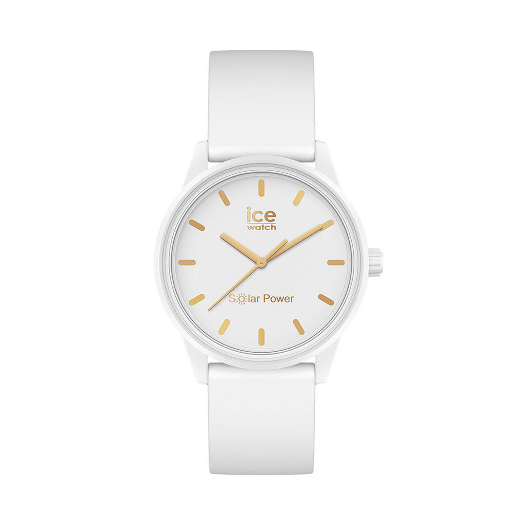Montre Ice Watch Solar Power Blanc