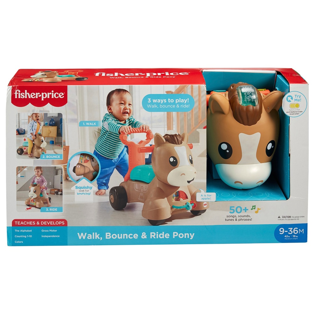 Fisher-Price Lauf-, Hüpf- und Reitpony