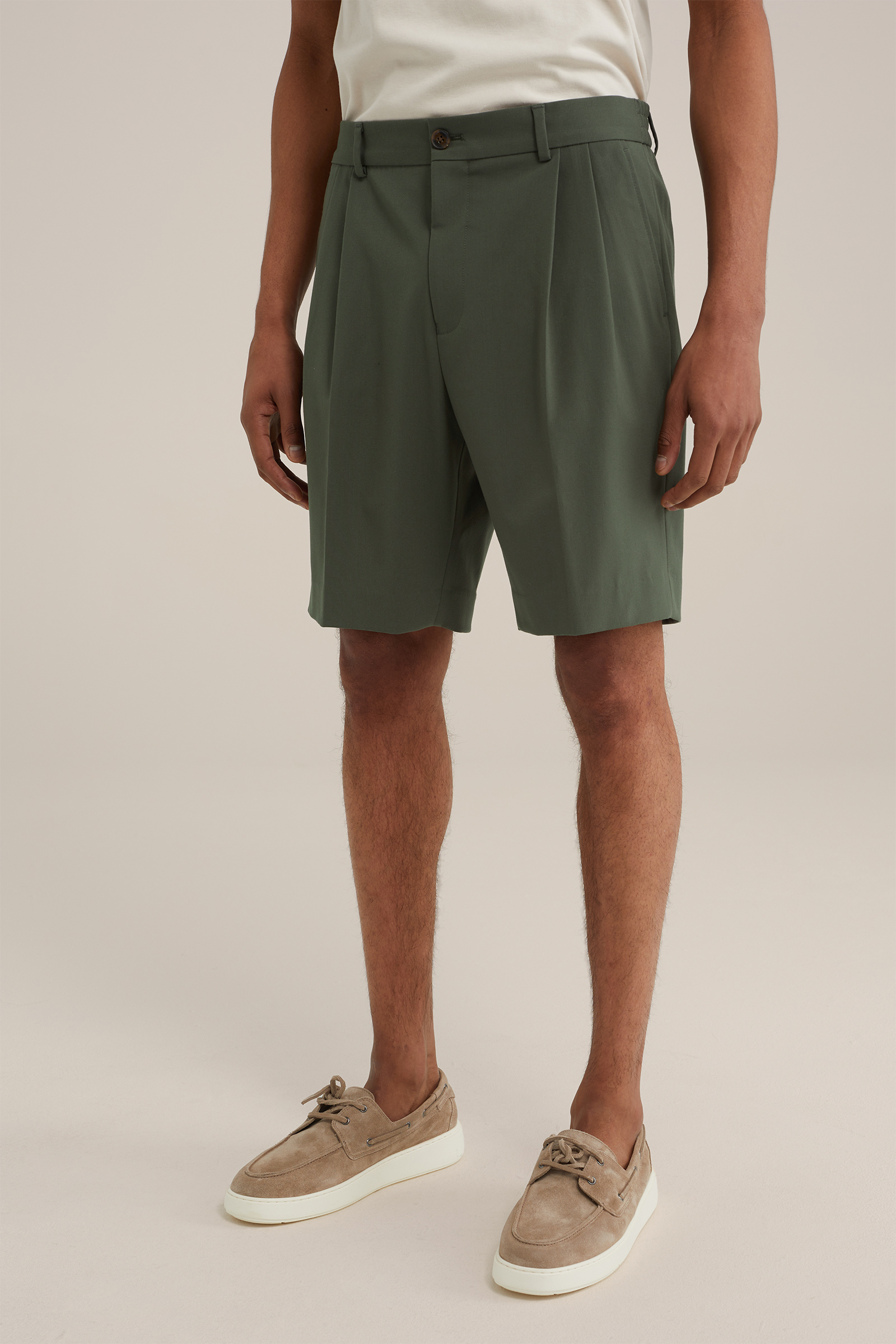 slim fit short Fundamentals Legergroen