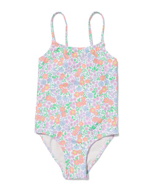 maillot de bain enfant avec fleurs multi