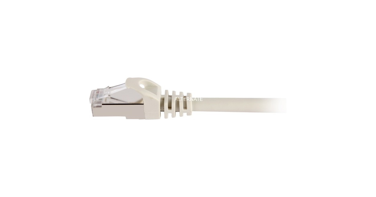 SharkoonPatchkabel SFTP, RJ-45 met Cat.6  (Grijs, 1,5 meter)