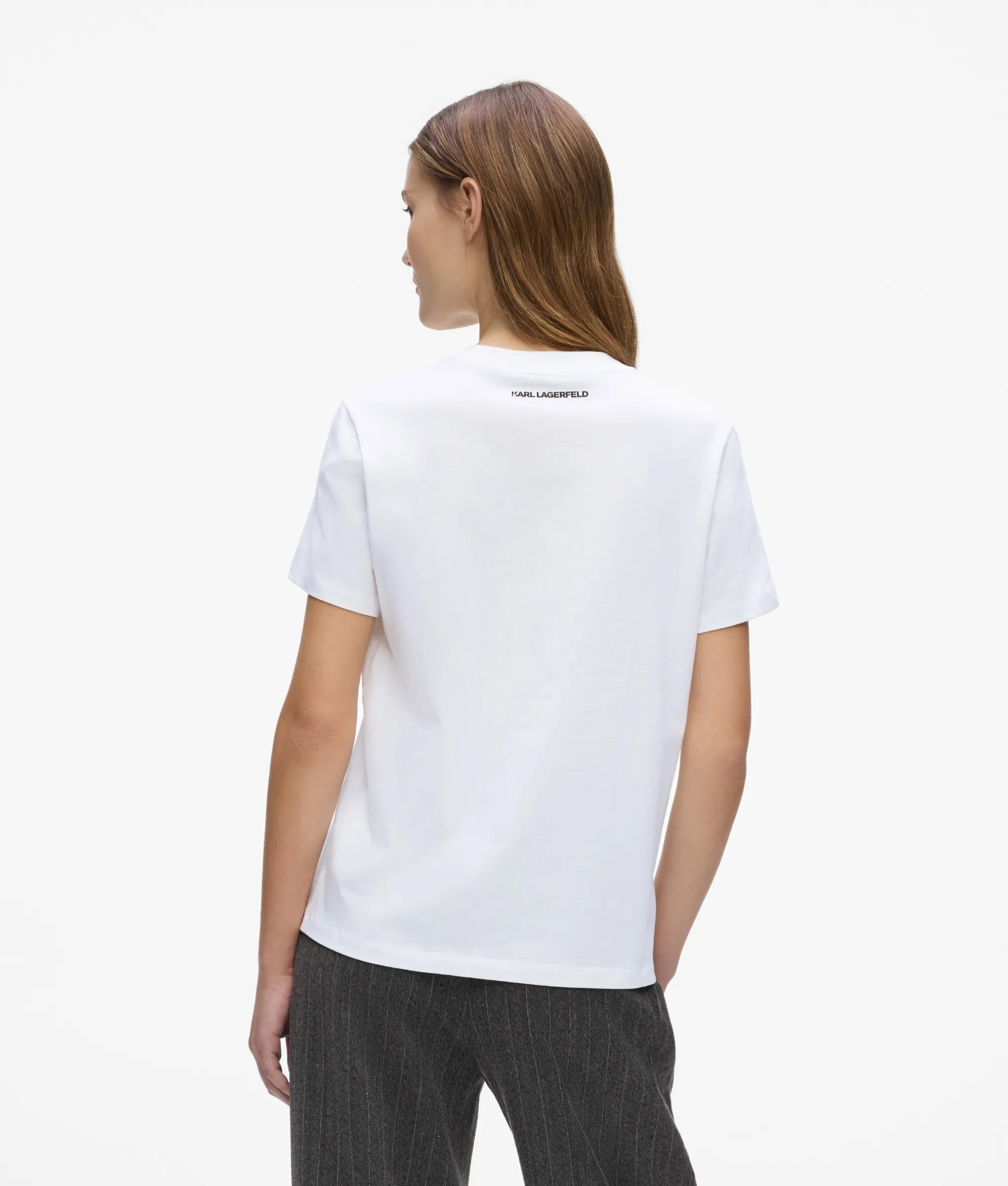 Rue St-Guillaume T-shirt met reguliere pasvorm