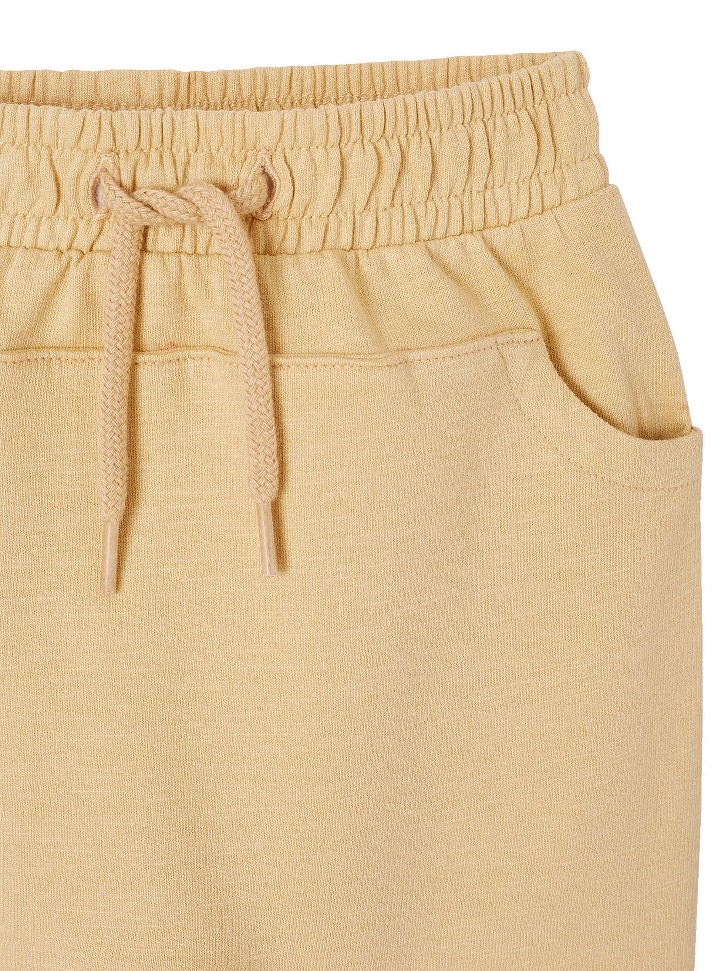 Vertbaudet 2er-Pack Baby Sweathosen mit Dehnbund Basics cappuccino