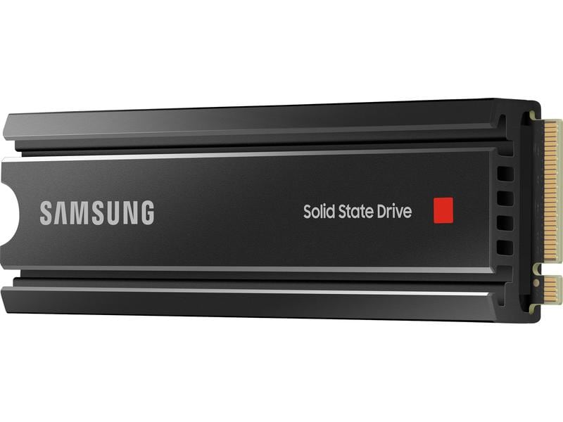 Samsung SSD 980 PRO M.2 2280 NVMe 1000 GB Heatsink M.2 2280-SSD mit 1 TB und Kühlkörper