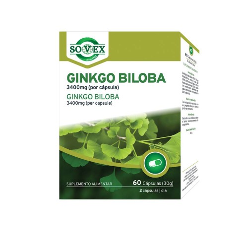 Sovex Ginkgo Biloba 60 cápsulas