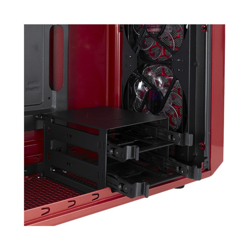 Fractal Design Focus G Mystic Red - Avec fenêtre