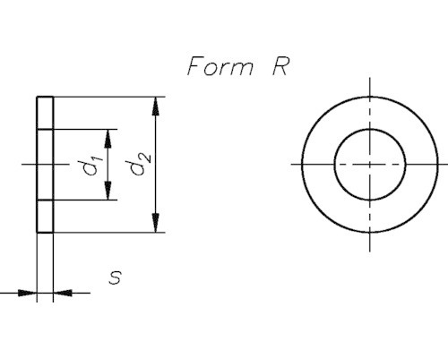 Ring DIN 440 5,5 mm verzinkt 1000 stuks