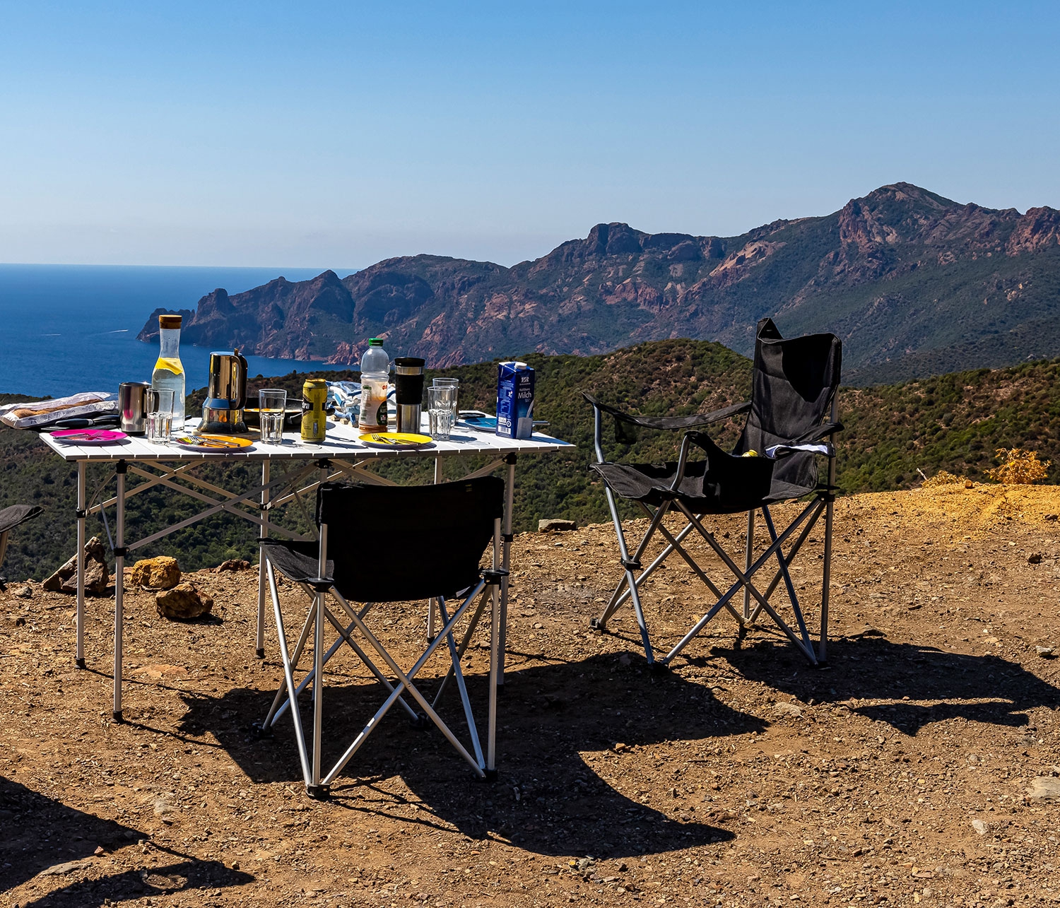 Basic Nature Travelchair Holiday Faltstuhl schwarz