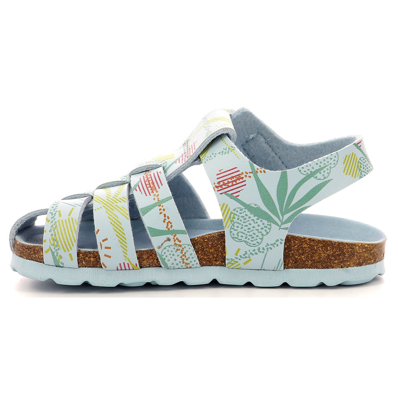 Kickers Sandales Summertan bleu clair/sunshine