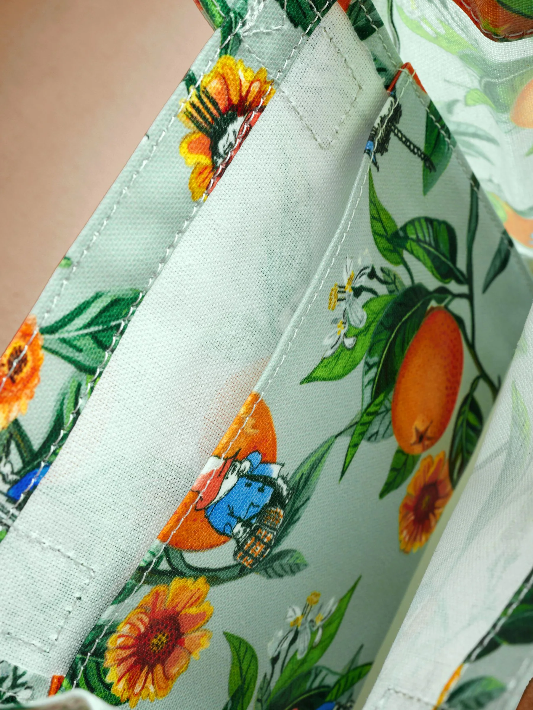 Groene sinaasappels - Cath Kidston Kleine gecoate boekentas