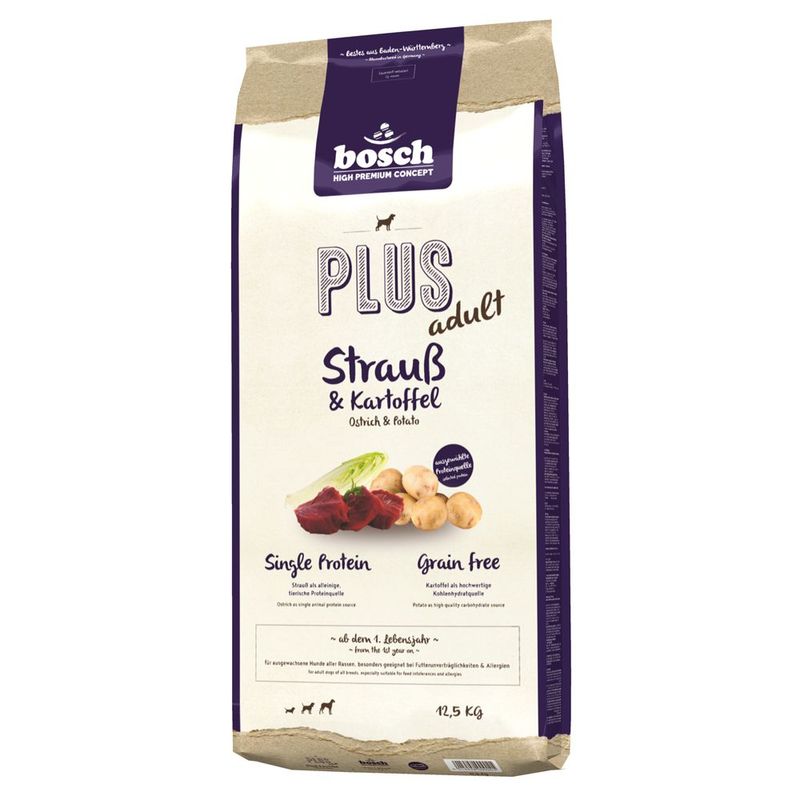 bosch HPC Plus, autruche & pommes de terre