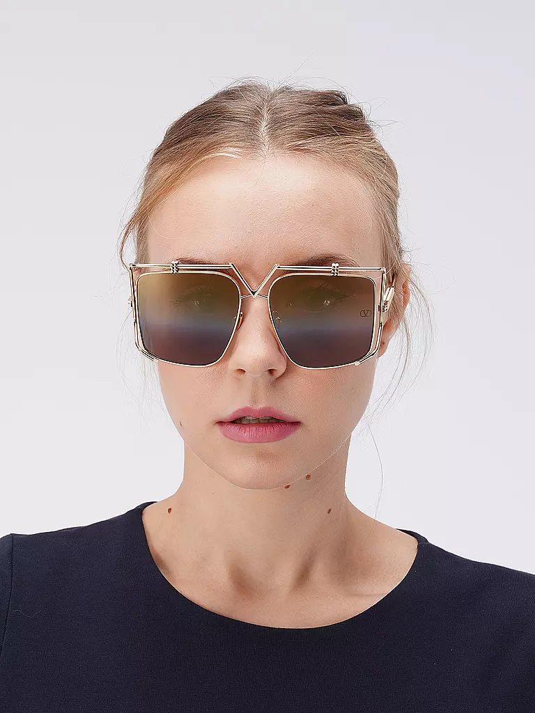 VALENTINO Sonnenbrille V-LIGHT/59 gold