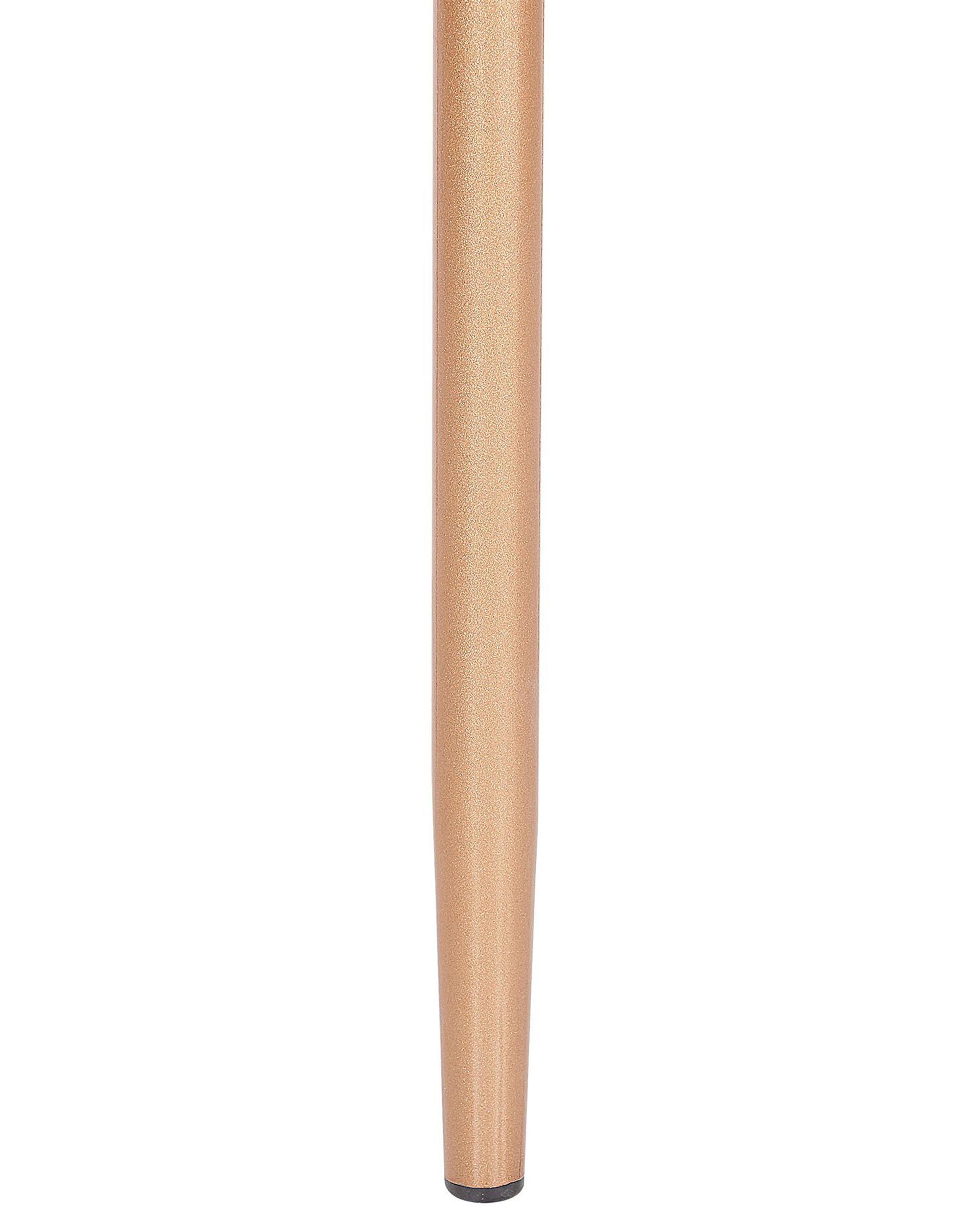 Set van 2 eetkamerstoelen GIRARD Metaal Roségoud