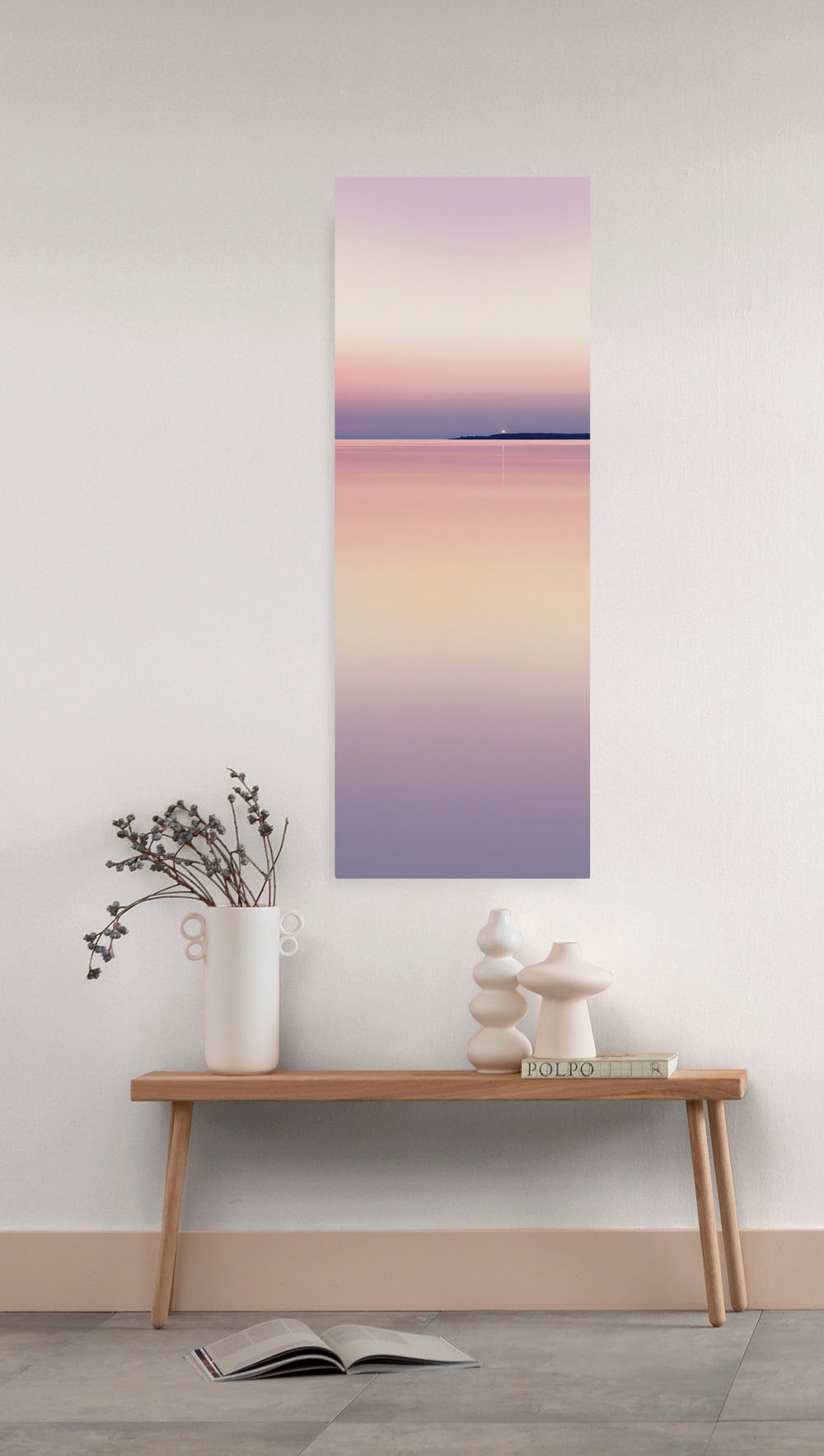 Komar Leinwandbild »Guiding Light - Grösse 30 x 90 cm« Natur 1 Stk. tlg. Keilrahmenbild mi Echtholzrahmen