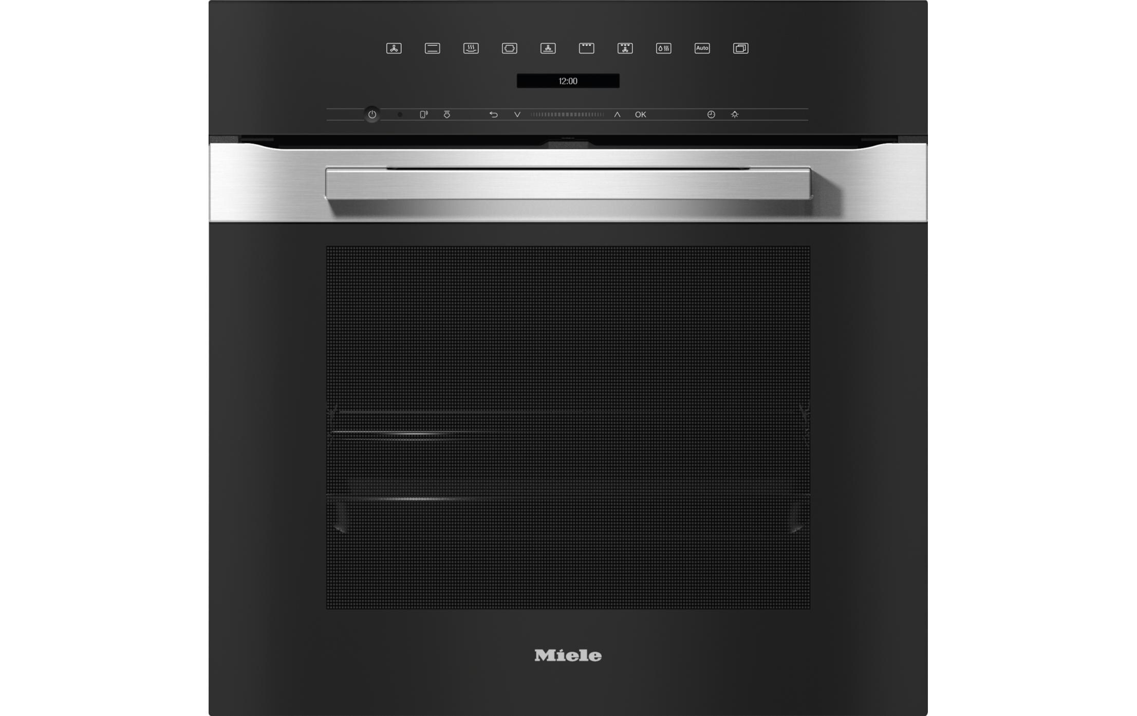 Multifunktions-Dampfgarer DGC 7250 Schwarz<br>Dampfgarer zum Dampfgaren, Backen und Braten mit Vernetzung und TasteControl