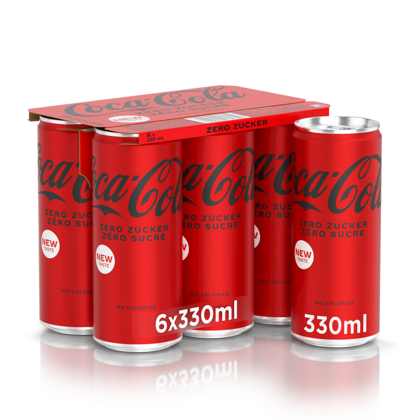 Coca-Cola Zero Dosen 6x33cl -198cl
