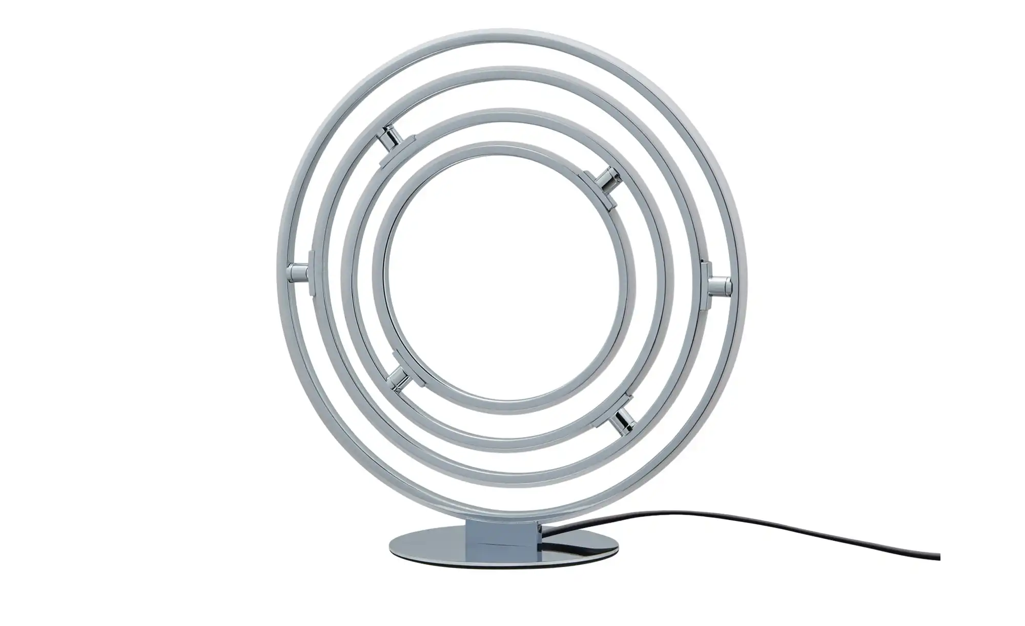 KHG LED-Tischleuchte, chrom `Ringe´
