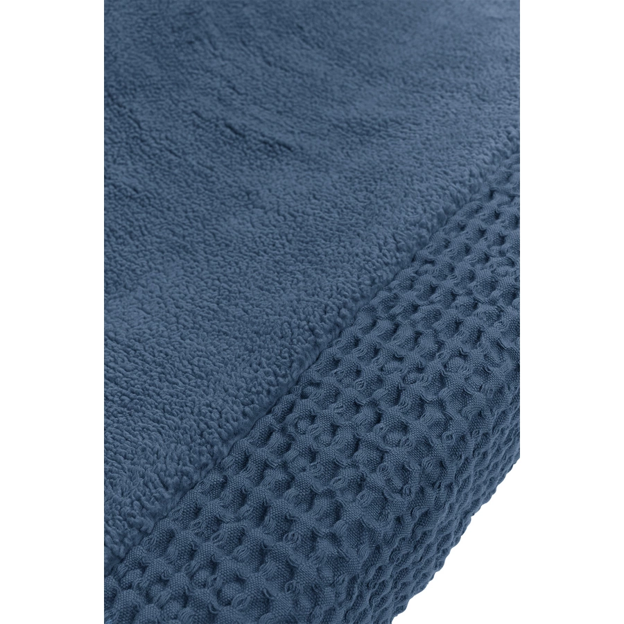 MEYCO Wickelauflagenbezug Waffel Teddy - Indigo - 50 x 70 cm