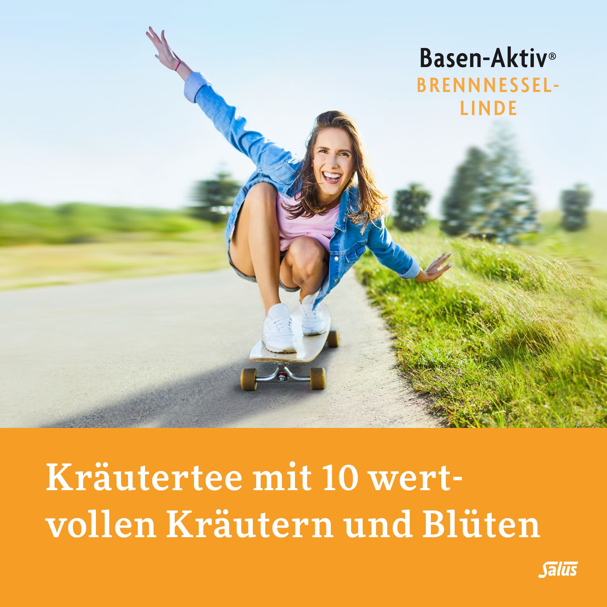 SALUS® Basen-Aktiv® Kräutertee Nr. 1 Brennessel-Linde