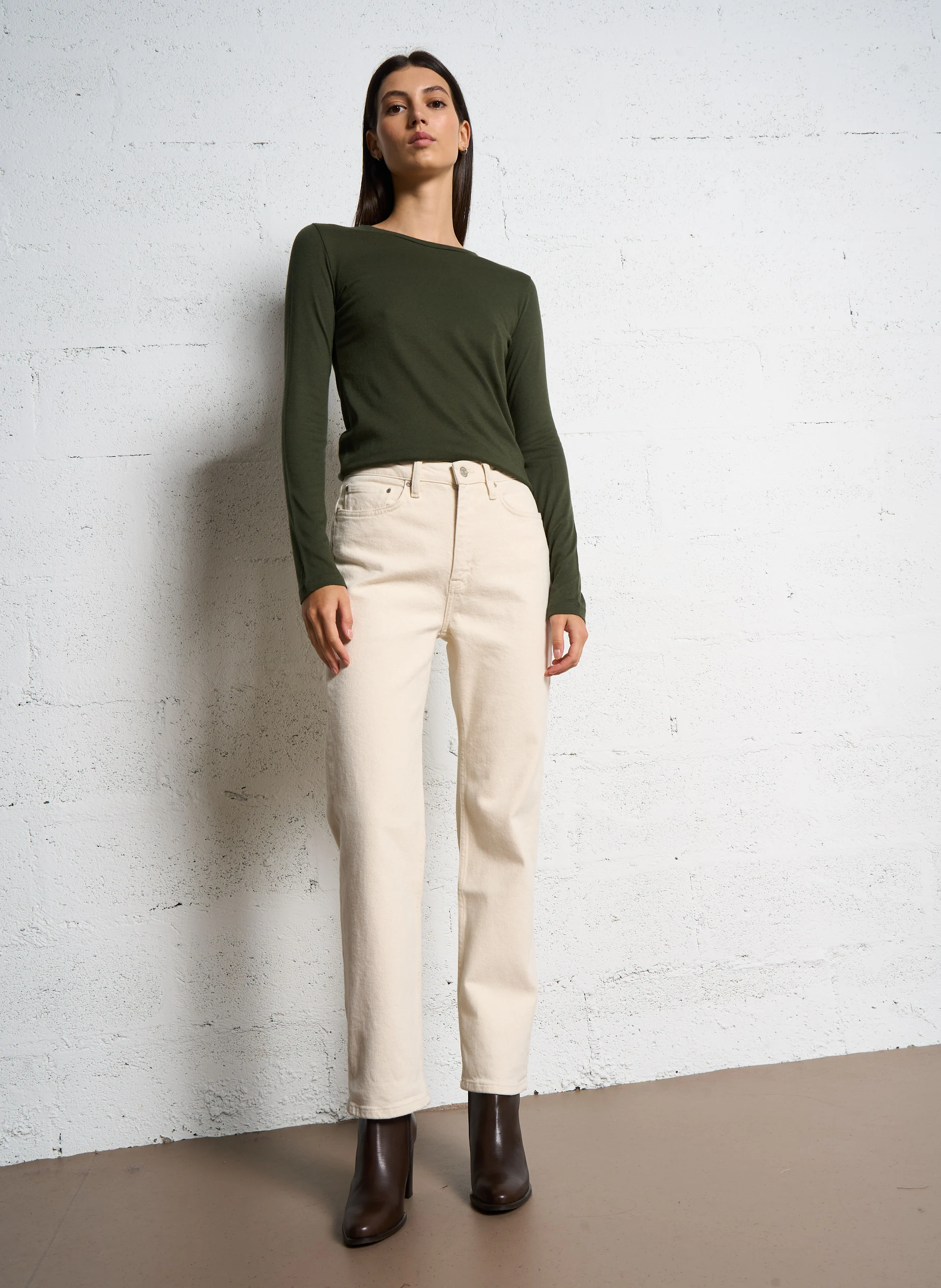 ACTIVE - Bottines en cuir | Marron