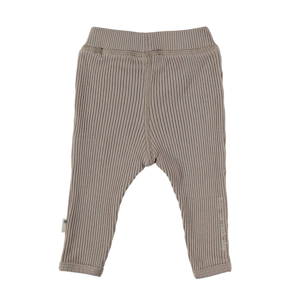 BESS baby regular fit broek taupe