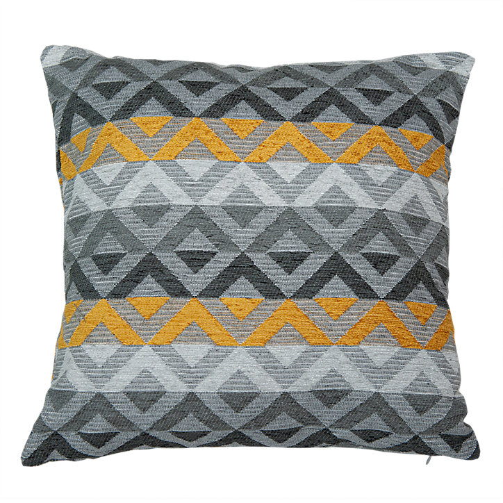 Coussin jaune Glenor 45 x 45 cm GoodHome