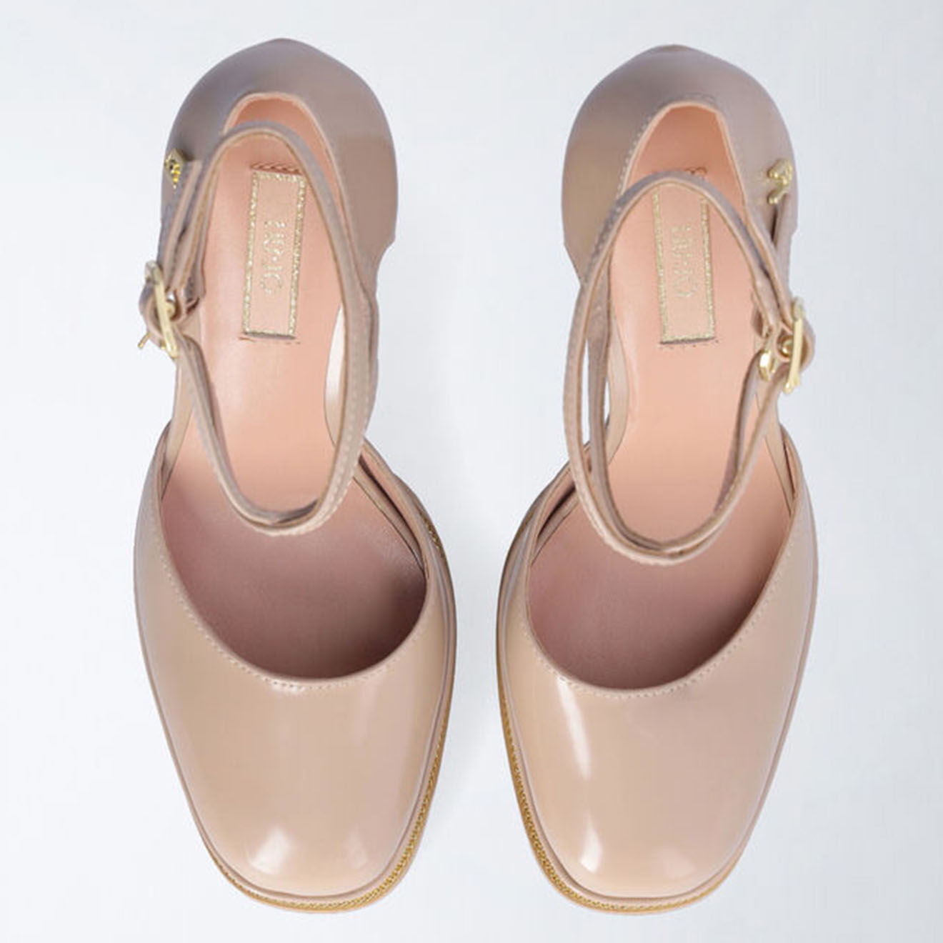 Liu-Jo Escarpins Naira beiges