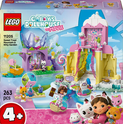 LEGO Gabby's Dollhouse 11205 Godtefjellet og Kattehagen