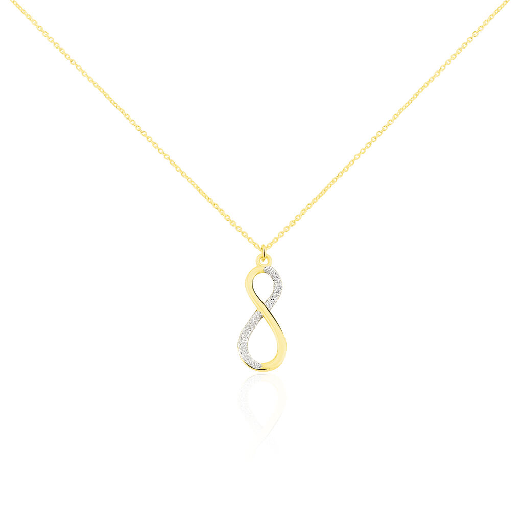 Collier Or Jaune  Veronique