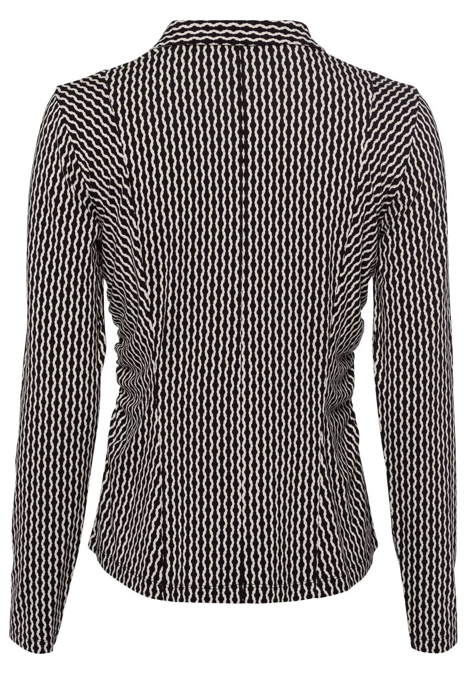 zero| Damen Blusenshirt mit Knopfleiste